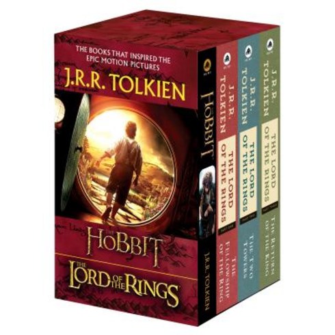 J.R.R. Tolkien 4-Book Boxed Set (Movie Tie-in):The Hobbit and the Lord of the Rings (Movie Tie-..., Del Rey Books