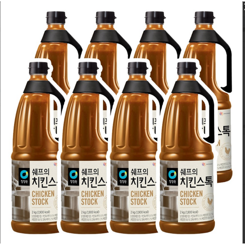 청정원치킨스톡 - 청정원 쉐프의 치킨스톡, 2kg, 1개