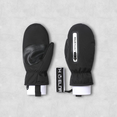 2023년 가성비 최고 엘나스이너장갑 - 엘나스 2223 ELNATH CAYA MITTEN BLACK 스노우보드장갑 보드장갑