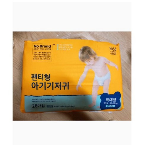 노브랜드 팬티형 아기기저귀 특대형 28p x 3개, 특대형(XL)