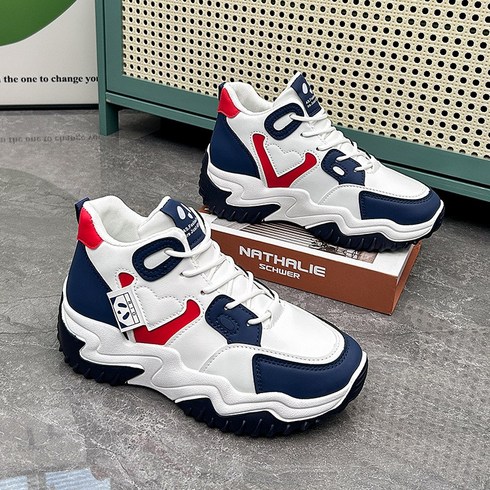 여성 키높이 5.5cm 하이탑 캐주얼 운동화