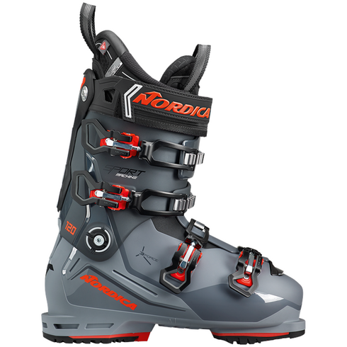 Nordica Sportmachine 3 120 스키 부츠 2024 123419, 26.5, 무연탄/블랙/레드