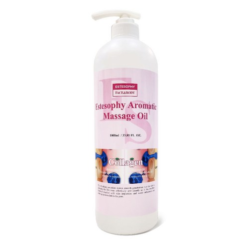 에스테소피 아로마틱 마사지 오일 콜라겐 1L, 1000ml, 1병