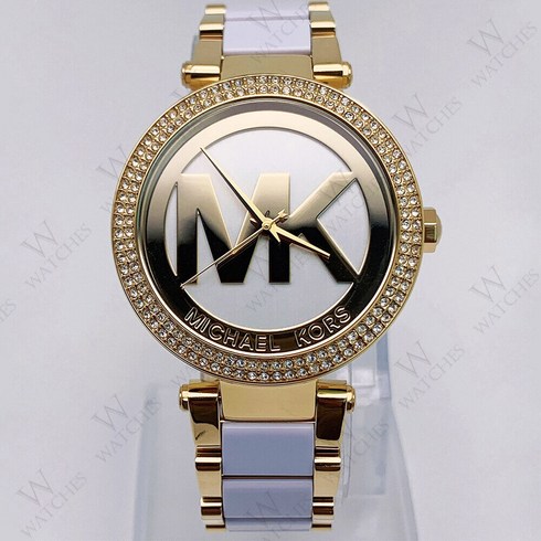 마이클코어스시계 - 마이클코어스 Michael Kors MK6313 Parker 파커 골드 메탈 여성 패션 손목 시계 미국 발송