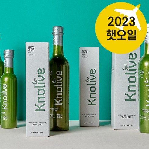 Knolive 놀리브 에피큐어 엑스트라 버진 올리브유 냉압착 500ml, 1개