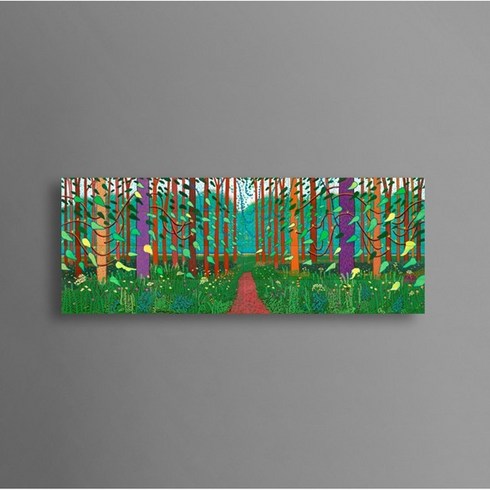 데이비드호크니아트북 - Discovery 데이비드 호크니 작품 봄의 시작 인테리어 그림 액자