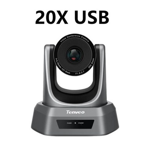 vmix - TENVEO NDI PTZ 컨퍼런스 카메라 HD 1080P 60fps 줌 USB 라이브 스트리밍 POE 교회 예배 교육 OBS VMix 20X, [03] 20x Zoom USB, 04 20x Zoom USB