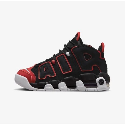 나이키 키즈 주니어신발 에어 모어 업템포 레드