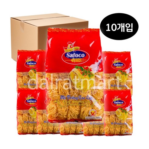 사포코 에그누들면 SAFOCO EGGNOODLE 500G X 10EA 1박스, 10개