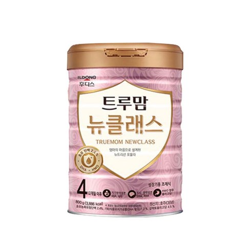 일동 트루맘 뉴클래스 슈퍼 후디스분유 4단계 800g 1개