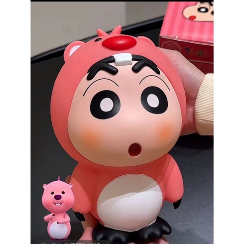 Palm tree당일출발 Loopy뤂비 짱구cos루피 꿀벌 피규어 11cm/30cm, 1개, 뤂비 짱구 24cm
