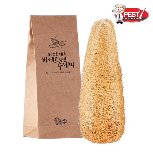 2023년 가성비 최고 천연수세미 - 페스트7 천연수세미, 1개입, 3개