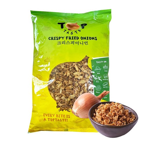 [제이케이푸드] 크리스피 어니언 500g 양파 후레이크, 1개