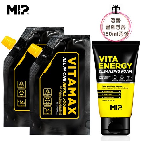 미프 비타맥스 올인원 로션 리필 150ml 2개+추가증정, 단품