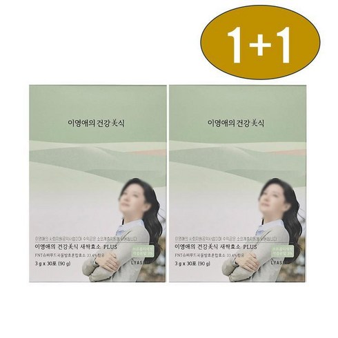 건강미식 새싹효소 발효 곡물 분말 1+1 60포 (12556720), 선택옵션, 기본