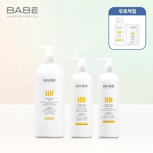 바베(BABE) 바디워시 1 0000ml+하이드라캄 워시 500ml+로션 500ml, 단품