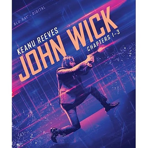 블루레이 John Wick: Chapters 1-3 [Blu-ray]