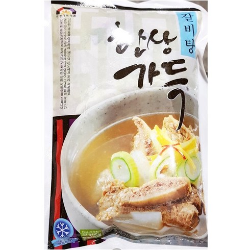 월성유통소갈비탕 - 한상가득 소갈비탕 600gX25 /식당용 /식자재, 25개, 600g