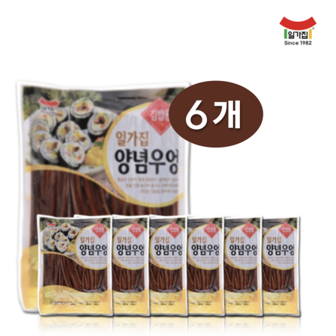 일가집 양념우엉 1kg X 6EA_1BOX domes 일가집/양념우엉/1kg/X/6EA1BOX, 6개