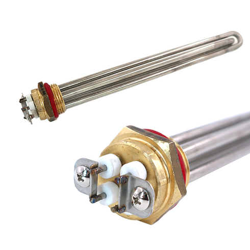 2023년 가성비 최고 보일러히터봉 - 전기온수기 심레스파이프 히터봉 3kW 25A 국산 지하수 히터