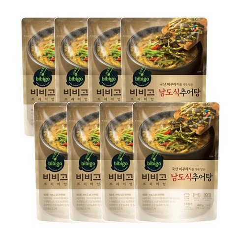 추어탕 - 비비고 남도식 추어탕, 460g, 8개