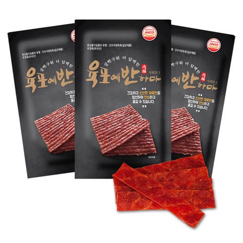 [육포에반하다] 쇠고기육포 40g*10, 40g, 10개