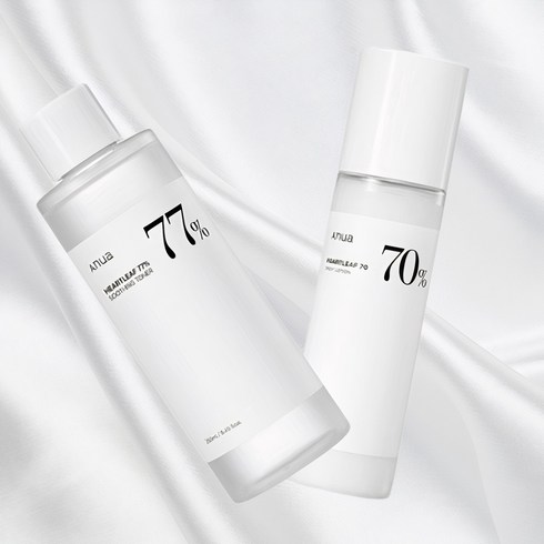 아누아 어성초 77% 진정 토너 250ml+로션 200ml 2종보습세트, 1세트