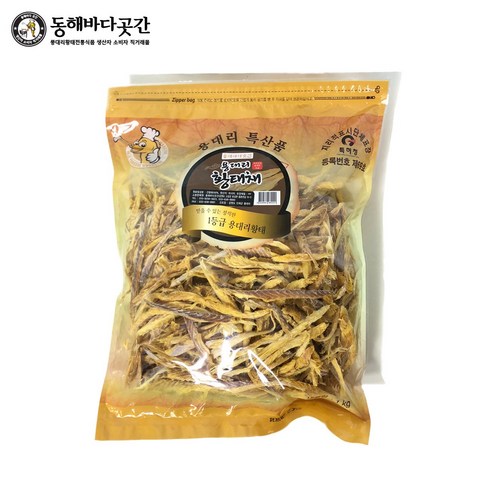 용대리 황태채1kg, 1팩, 1kg