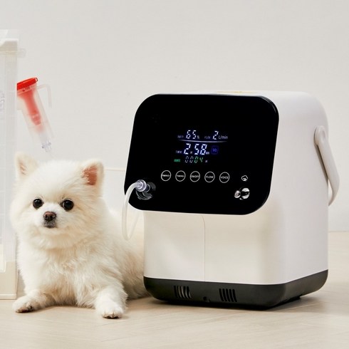 2023년 가성비 최고 의료용산소발생기 - 가정용 휴대용 강아지 산소발생기 오투프리 95, 기본