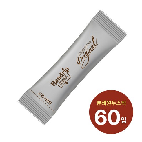 핸드드립 분쇄원두커피 콜롬비아 수프리모 10gx60개입(벌크형), 1개, 단품, 60개입