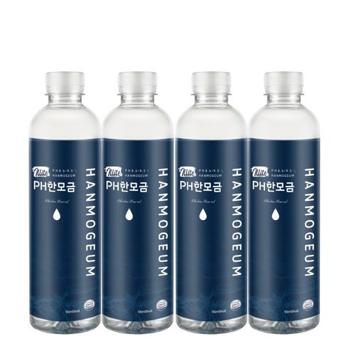 일라이트 PH한모금 10배 알칼리수 규소수 미네랄워터, 500ml, 40개