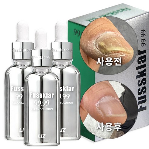 푸스킬라 - 리즈 푸스킬라 30ml 손발톱 영양제 전문 리페어 세럼 강화제, 푸스킬라 솔루션 리페어 세럼, 3개