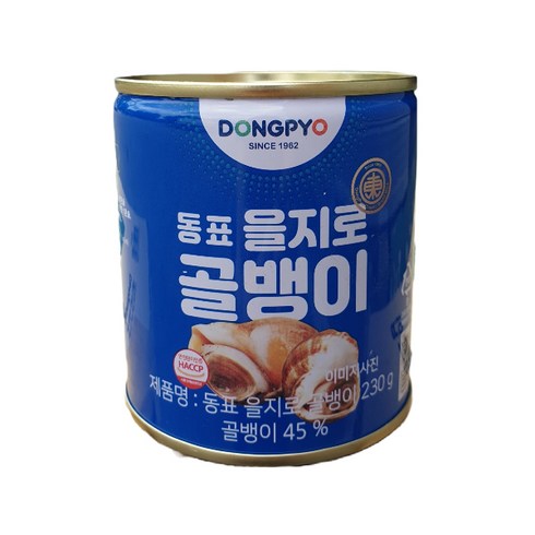 동원골뱅이230 - 동표 자연산 골뱅이 230g x24캔, 24개