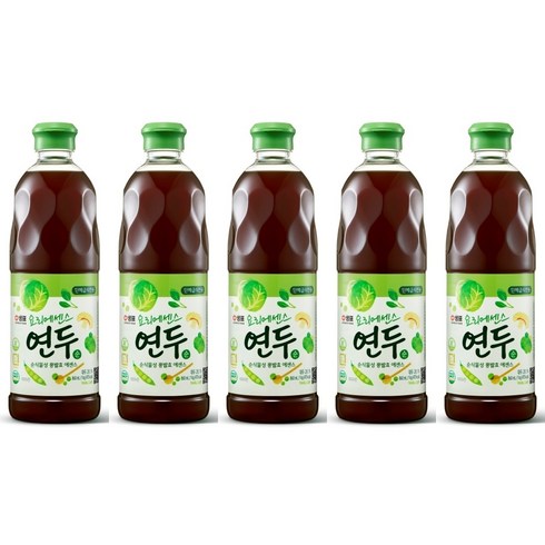 샘표 연두순 860ml X 5개 업소용 대용량 최신제조