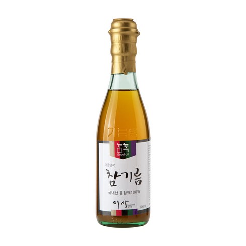 국산참기름이삭방앗간 - 이삭방앗간 저온압착 국산 참기름, 1개, 300ml