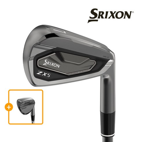 (스릭슨) 2024년 ZX5 Mk2 스틸 블랙 7아이언(4~9P)(DG 105 ONTX BLACK), (4~9P) DG 105 BLACK S200