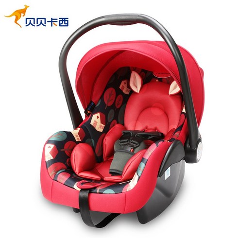 아기 신생아 휴대용 바구니 카시트 0~15개월, D