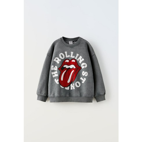 [키즈][국내배송]자라 ZARA 스웨트셔츠 THE ROLLING STONES ®244747