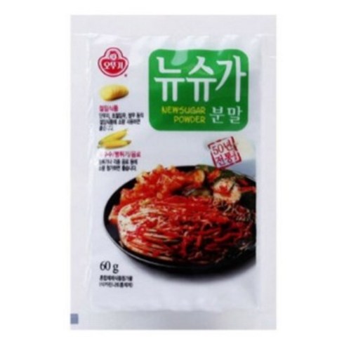 뉴수가 - 오뚜기 뉴슈가분말, 60g, 3개