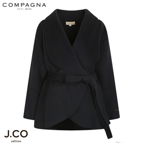 [꼼빠니아](J.CO에디션)빅 카라 핸드메이드 자켓-CW21JK4305873A