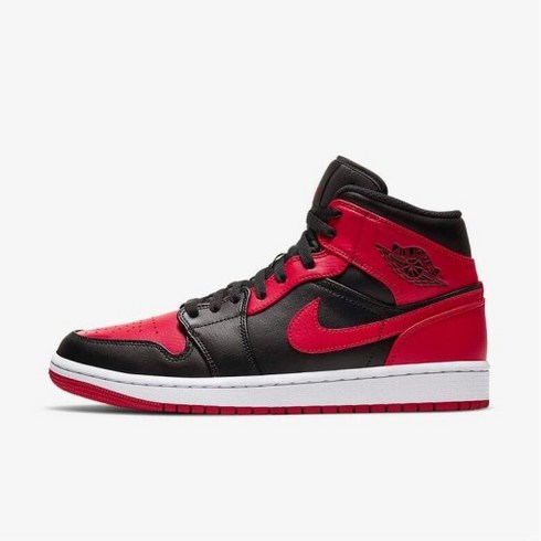 나이키 NIKE 조던 1 미드 브레드 밴드 2020 Jordan 1 Mid Bred Banned 2020