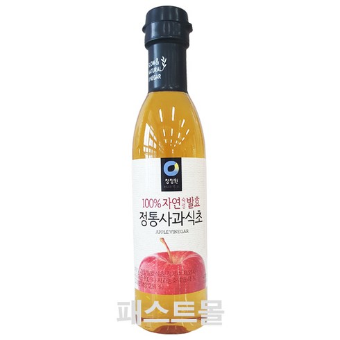 대상 청정원 정통사과식초, 470ml, 1개