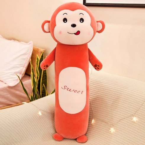성운컴퍼니 동물 바디필로우 캐릭터 롱쿠션, 원숭이