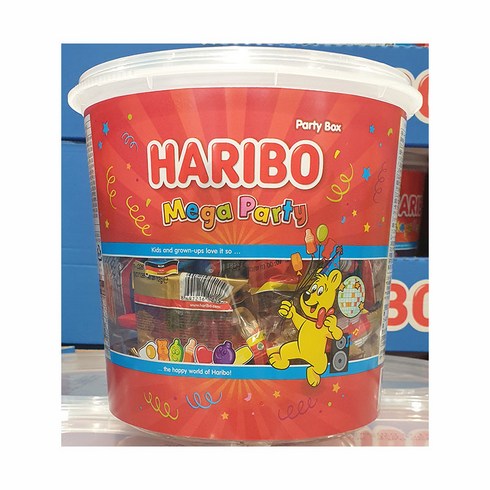 2023년 가성비 최고 젤리 - 하리보 메가파티 젤리, 1kg, 1개