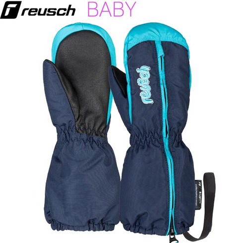2023년 가성비 최고 reusch아동장갑 - 10% →로이쉬 아동 스키보드 장갑 2223 TOM MITTEN KIDS_BLUE 분지방지 손목밴드 포함