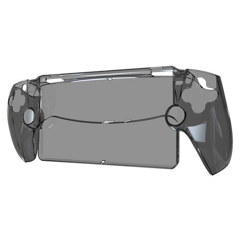 PS5 플스5 포탈 portal 필름 케이스 충격 방지 투명 커버 PC 게임 콘솔 컨트롤러 슬리브 스킨 가능 포털 플레이스테이션, [04] Black, 1개