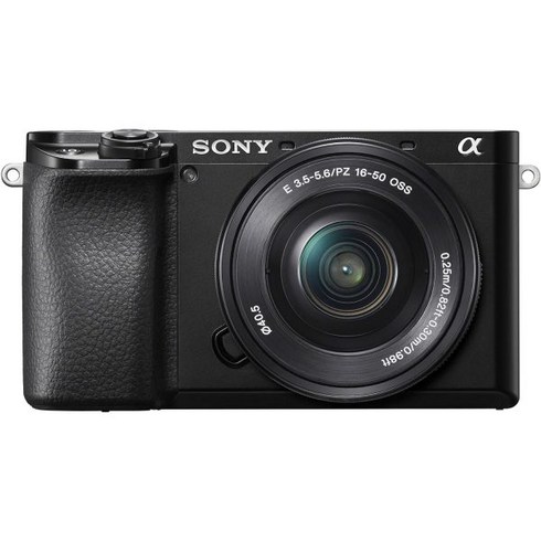 소니a6100 - Sony 소니 알파 A6100 줌렌즈 16-50mm 미러리스 카메라 블랙 (ILCE61, w/ 16-50mm Lens