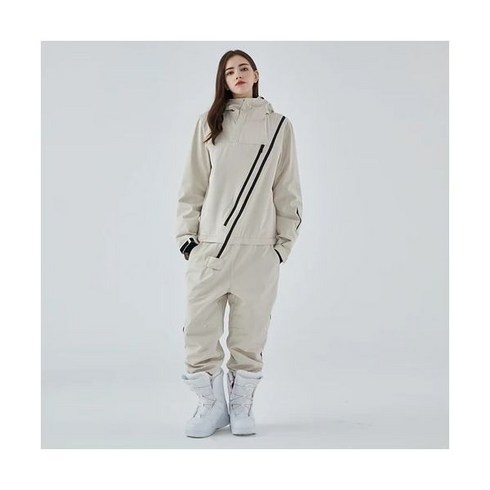 2023년 가성비 최고 스노우보드복 점프슈트 - 스키복 보드복 남자 여자 공용 이월 남성 베니어 더블 보드 스노우 슈트 따뜻한 방수 통기성 야외 스포츠 스노우보드 점프슈트 겨울 스키 슈트136842