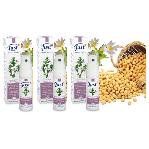 유스트 JUST 아이리드 눈꺼풀 눈 스프레이 18ml x 3개