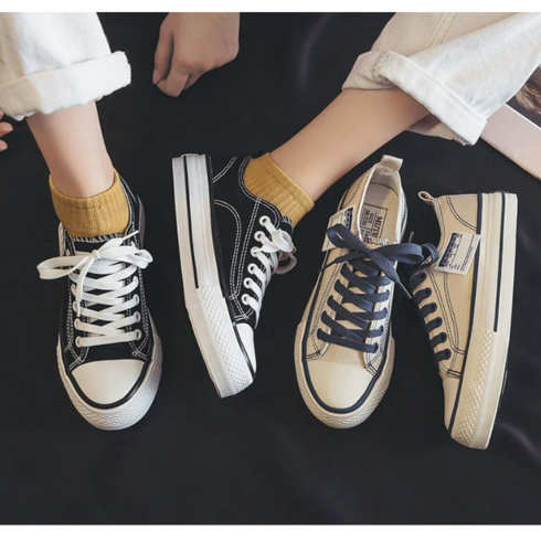 VINEGRAY 티안나는 키높이 3cm 스니커즈 캔버스화